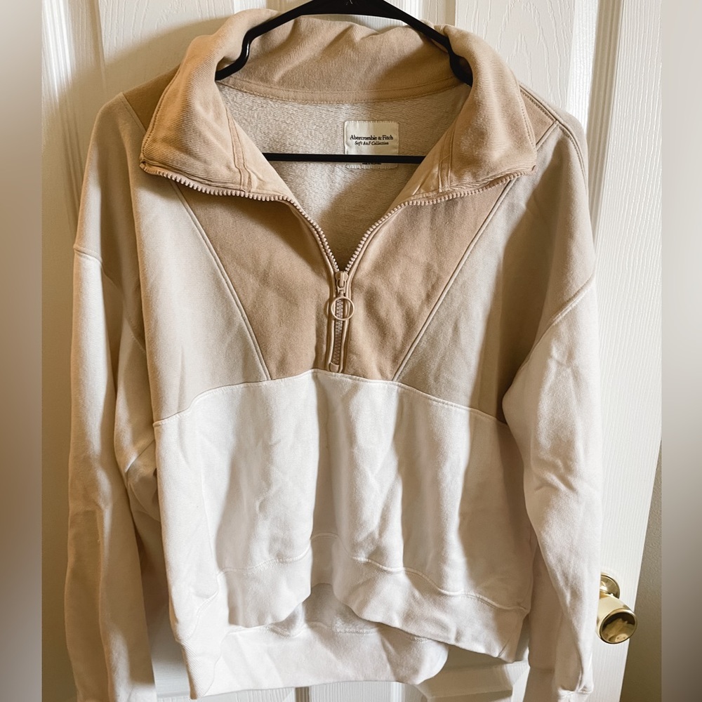 Abercrombie Quarter zip Sweatshirt